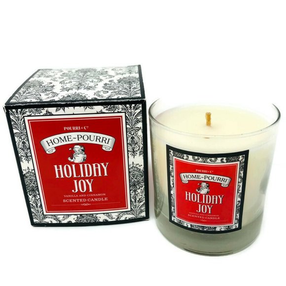 Archipelago Holiday Joy Vanilla Cinnamon Christmas Candle New in Box - Picture 2 of 9